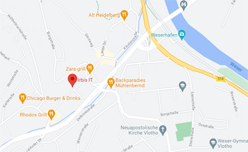 Karte von google